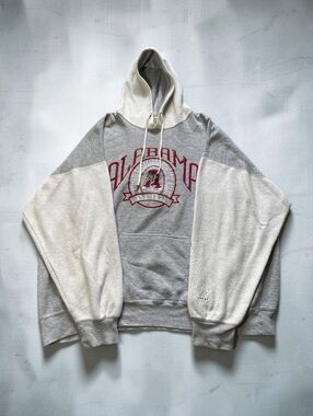 Furst Of A Kind Reworked XL Alabama Oversize Sherpa Hoodie Lee Sport Vintage